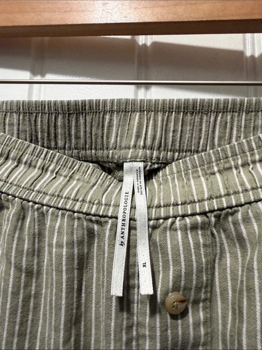 Anthropologie Wren Flannel Boxer Shorts